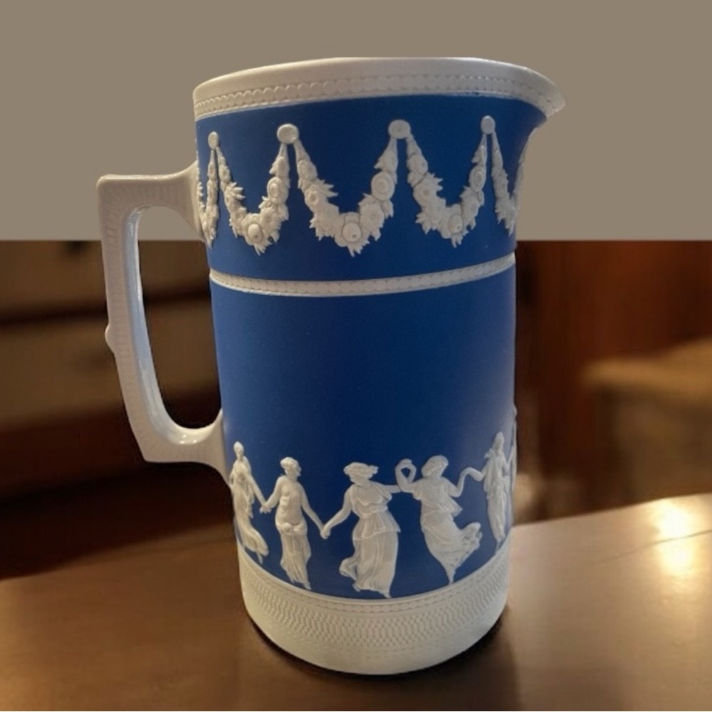 Reserved❣️Antique Copeland Late Spode~ » The Dancing Hours « 8 inch Pitcher - Picture 6 of 13
